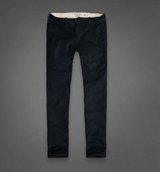 Abercrombie Fitch Hombres Chinos Pantalones AF7406